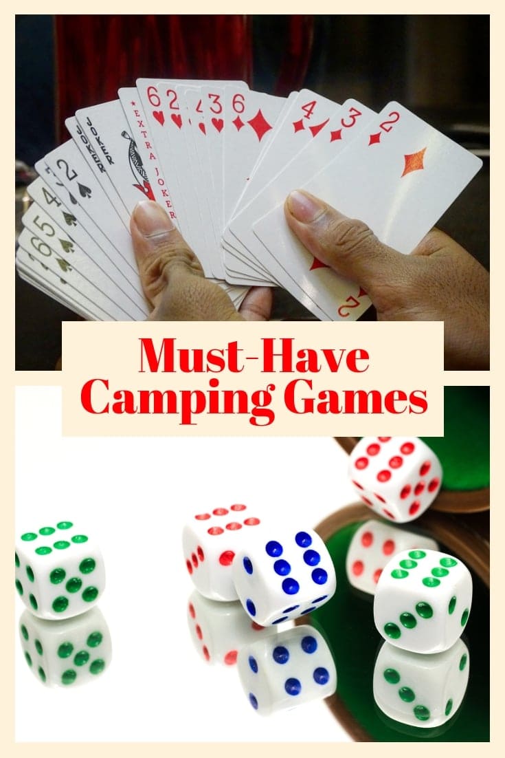 You can't go wrong with these family-friendly camping games that everyone will love! Don't plan your next trip without these fun camping games for families! #campinggames #camping #adventures #family