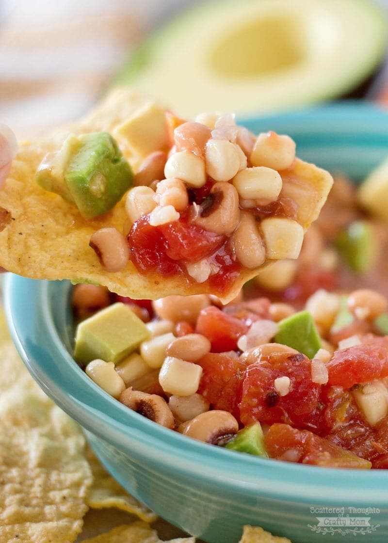 easy salsa dip