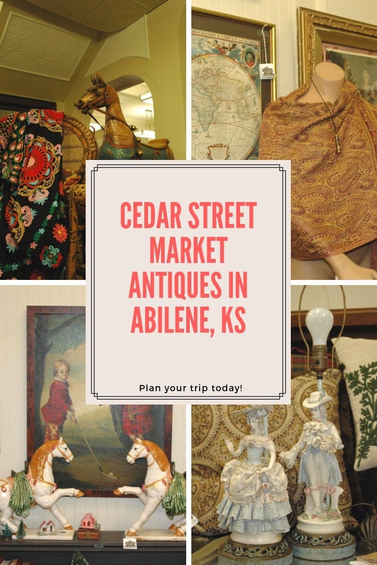 Looking for a fun antique store to visit in Abilene, KS? Cedar Street Market is where you need to be!
