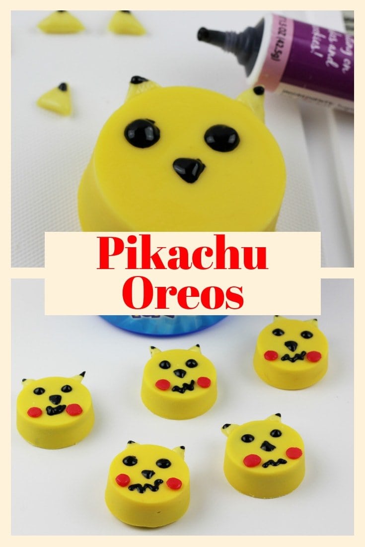 If you're looking for an Oreo Cookies Recipe that's crazy simple and beyond adorable, these Pikachu Oreos are calling your name. #oreorecipe #oreocookies #pikachu #pokemon #DIY If you're looking for an Oreo Cookies Recipe that's crazy simple and beyond adorable, these Pikachu Oreos are calling your name. #oreorecipe #oreocookies #pikachu #pokemon #DIY