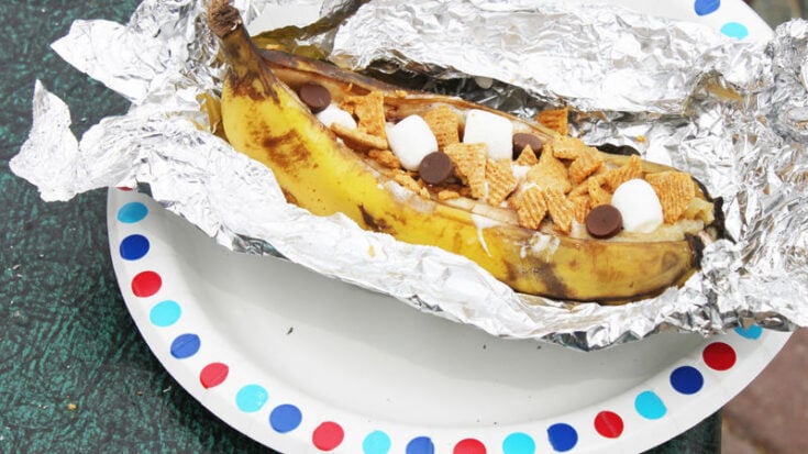 Image for Campfire Smores Banana Boats