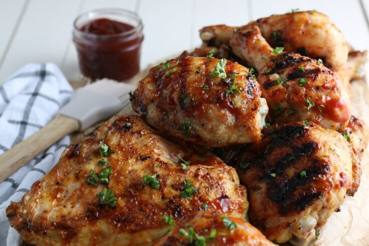 Image for Quick and Easy Grilled BBQ Chicken