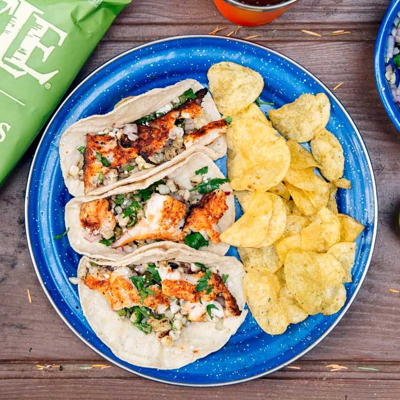 Image for Campfire Grilled Fish Tacos