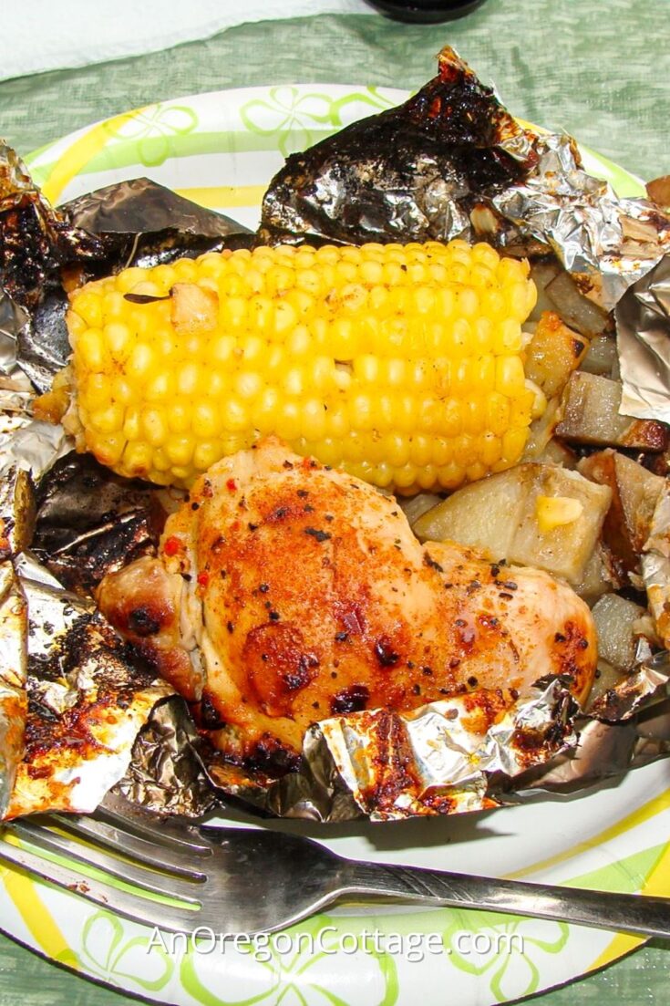 Image for Make Ahead Chicken Foil Dinner 