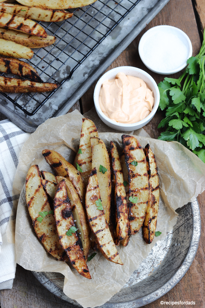 Image for Grilled Potato Wedges 